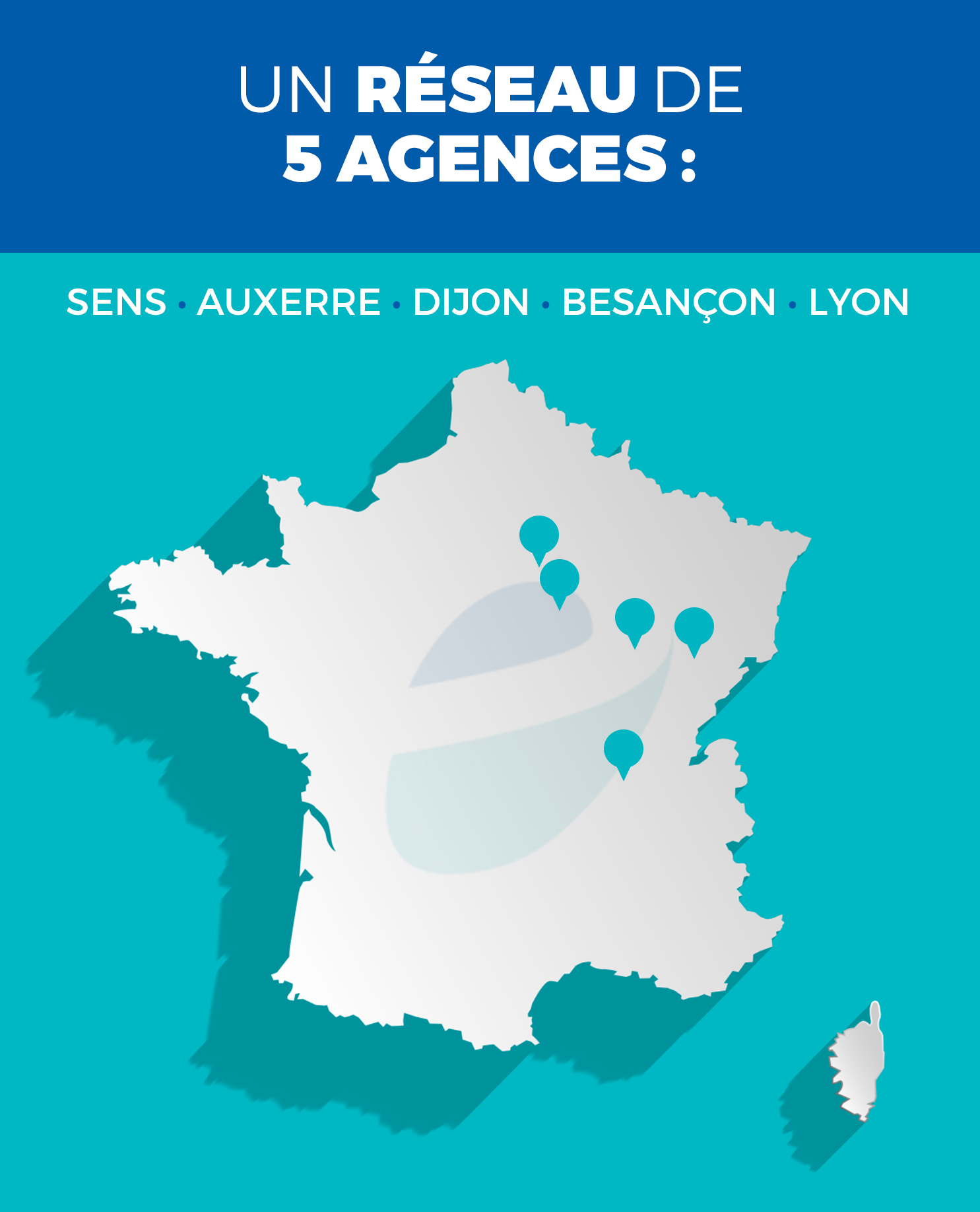Agences d'Eden EDEN Nettoyage Entretien Propreté Sens-Auxerre Dijon Besançon Lyon Bourgogne